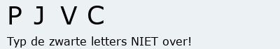Bevestigingscode