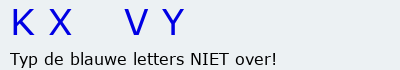 Bevestigingscode