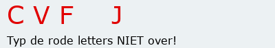 Bevestigingscode