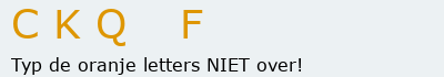 Bevestigingscode