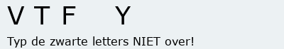 Bevestigingscode
