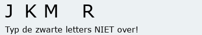 Bevestigingscode