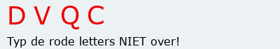 Bevestigingscode