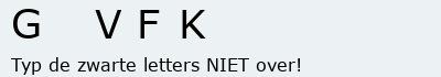 Bevestigingscode