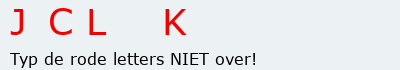 Bevestigingscode