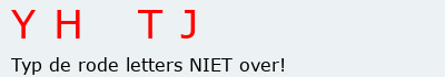 Bevestigingscode