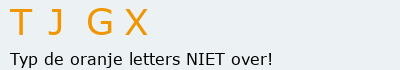 Bevestigingscode
