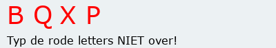 Bevestigingscode