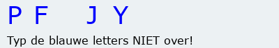 Bevestigingscode