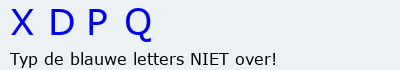 Bevestigingscode