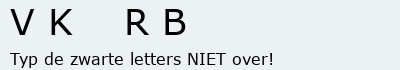 Bevestigingscode