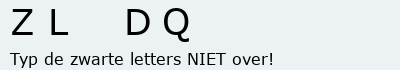 Bevestigingscode