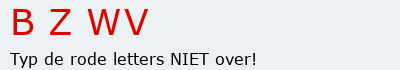 Bevestigingscode