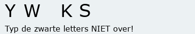 Bevestigingscode