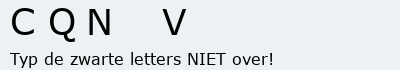 Bevestigingscode