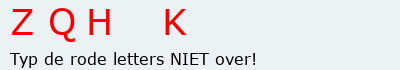 Bevestigingscode