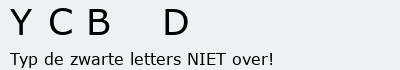 Bevestigingscode