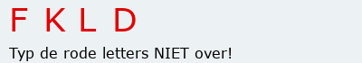 Bevestigingscode
