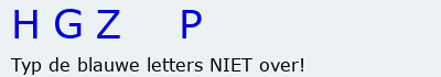 Bevestigingscode