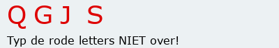 Bevestigingscode