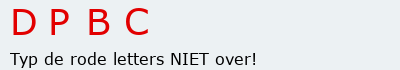Bevestigingscode