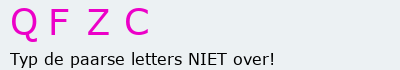 Bevestigingscode