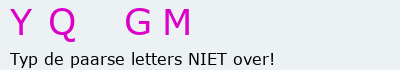 Bevestigingscode