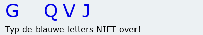 Bevestigingscode