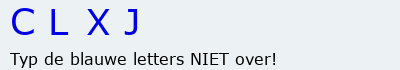 Bevestigingscode