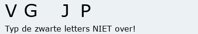 Bevestigingscode