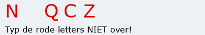 Bevestigingscode