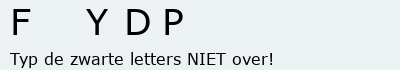 Bevestigingscode
