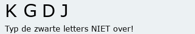 Bevestigingscode