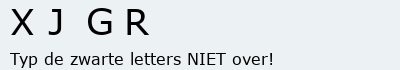 Bevestigingscode