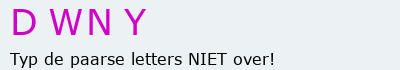 Bevestigingscode