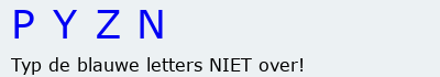 Bevestigingscode