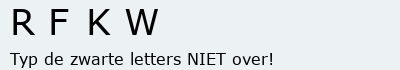 Bevestigingscode
