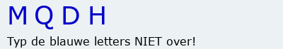 Bevestigingscode
