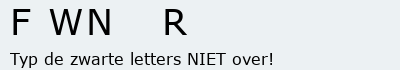 Bevestigingscode