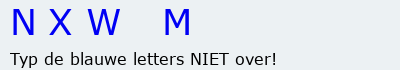 Bevestigingscode