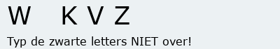 Bevestigingscode