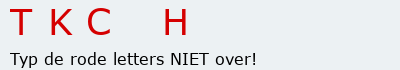 Bevestigingscode