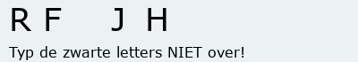 Bevestigingscode