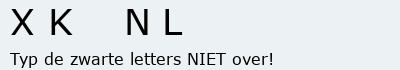 Bevestigingscode