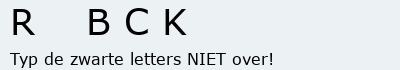 Bevestigingscode