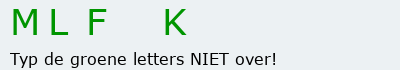 Bevestigingscode