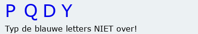 Bevestigingscode