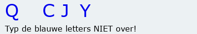 Bevestigingscode