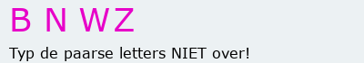 Bevestigingscode