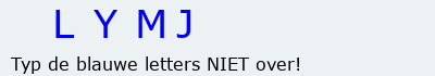 Bevestigingscode